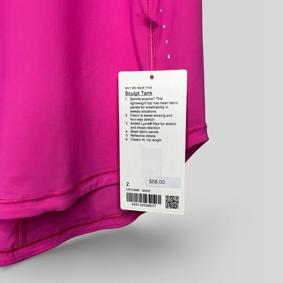 Lululemon Sculpt Tank Top - Picture 3 of 4